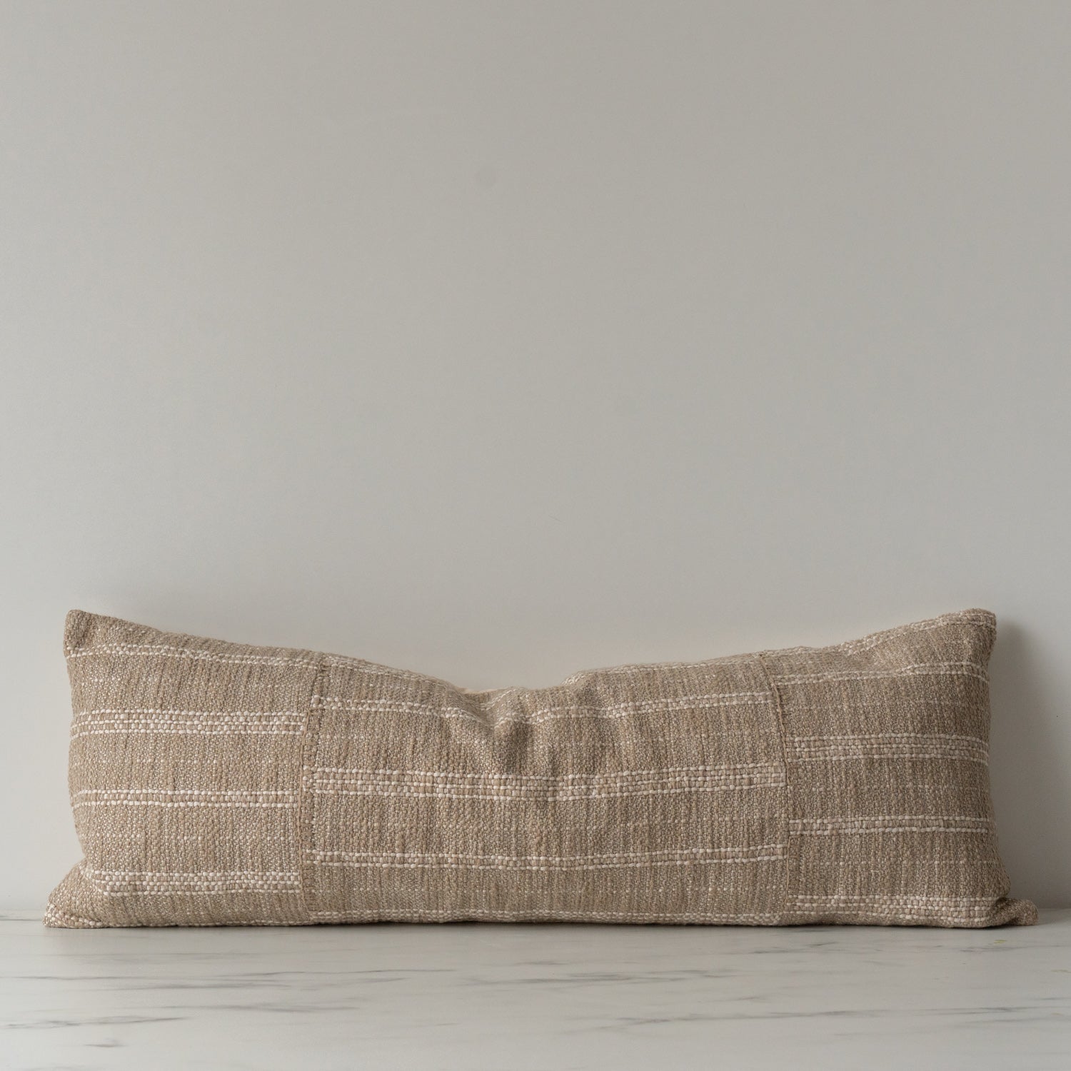 Amber Lewis x Loloi Mitzi Natural Pillow 1 - PILLOWS - essentials - neutral Loloi