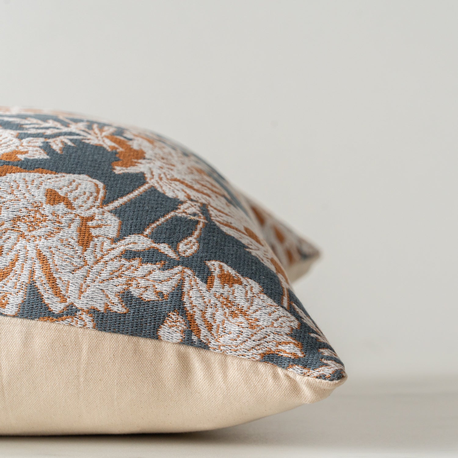 Chris Loves Julia x Loloi Matilda Blue/Orange Pillow 3 - PILLOWS - essentials - cool Loloi