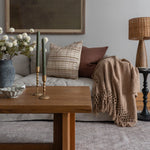 Amber Lewis x Loloi Avalon Wheat Pillow 1 - PILLOWS - essentials - neutral Loloi