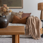 Loloi Saddle Pillow 2 - PILLOWS - essentials - warm Loloi