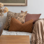 Loloi Saddle Pillow 2 - PILLOWS - essentials - warm Loloi