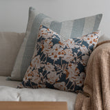 Chris Loves Julia x Loloi Matilda Blue/Orange Pillow 3 - PILLOWS - essentials - cool Loloi