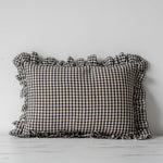 Aspen Ruffle Pillow Cover 1 - PILLOWS - Linen - neutral Rug & Weave Pillows