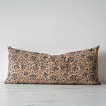 Agnes Long Lumbar Pillow Cover 1 - PILLOWS - block print - neutral Rug & Weave Pillows