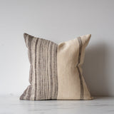 Cream Lucca Bhujodi Pillow Cover 1 - PILLOWS - Bhujodi - neutral Rug & Weave Pillows