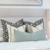Pierre Long Lumbar Pillow Cover 1 - PILLOWS - Thai - neutral Rug & Weave Pillows