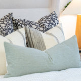 Pierre Long Lumbar Pillow Cover 1 - PILLOWS - Thai - neutral Rug & Weave Pillows