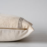 Cream Lucca Bhujodi Pillow Cover 1 - PILLOWS - Bhujodi - neutral Rug & Weave Pillows