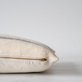Cream Bhujodi Pillow Cover 1 - PILLOWS - Bhujodi - neutral Rug & Weave Pillows