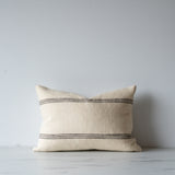Cream Bhujodi Pillow Cover 1 - PILLOWS - Bhujodi - neutral Rug & Weave Pillows
