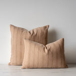 Taupe Woven Pillow Cover 1 - PILLOWS - Thai - neutral Rug & Weave Pillows