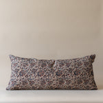 Layla Long Lumbar Pillow Cover 3 - PILLOWS - blockprint - cool Rug & Weave Pillows