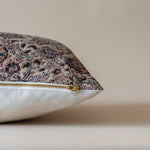 Layla Long Lumbar Pillow Cover 3 - PILLOWS - blockprint - cool Rug & Weave Pillows