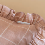 Callie Ruffle Pillow Cover 2 - PILLOWS - Linen - warm Rug & Weave Pillows
