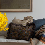 Merrill Ruffle Pillow Cover 2 - PILLOWS - linen - warm Rug & Weave Pillows