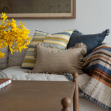 Merrill Ruffle Pillow Cover 2 - PILLOWS - linen - warm Rug & Weave Pillows