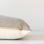 Pierre Long Lumbar Pillow Cover 1 - PILLOWS - Thai - neutral Rug & Weave Pillows