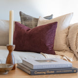 Double Sided Lanna Pillow Cover 1 - PILLOWS - Thai - neutral Rug & Weave Pillows