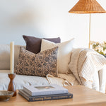 Agnes Block Print Pillow Cover 3 - PILLOWS - blockprint - cool Rug & Weave Pillows