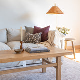 Aspen Gingham Pillow Cover 1 - PILLOWS - linen - neutral Rug & Weave Pillows