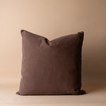 Espresso Linen Pillow Cover 2 - PILLOWS - Linen - warm Rug & Weave Pillows