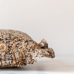 Aja Block Print Ruffle Pillow Cover 1 - PILLOWS - block print - neutral Rug & Weave Pillows