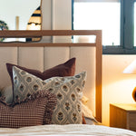PRE ORDER - Noreen Block Print Pillow Cover 1-PILLOWS - block print - warm Rug & Weave Pillows