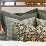 Genevieve Gingham Pillow Cover 3 - PILLOWS - linen - cool Rug & Weave Pillows