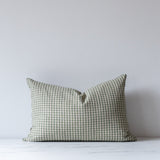 Genevieve Gingham Pillow Cover 3 - PILLOWS - linen - cool Rug & Weave Pillows