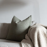 Genevieve Gingham Pillow Cover 3 - PILLOWS - linen - cool Rug & Weave Pillows