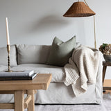 Genevieve Gingham Pillow Cover 3 - PILLOWS - linen - cool Rug & Weave Pillows
