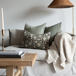 Genevieve Gingham Pillow Cover 3 - PILLOWS - linen - cool Rug & Weave Pillows