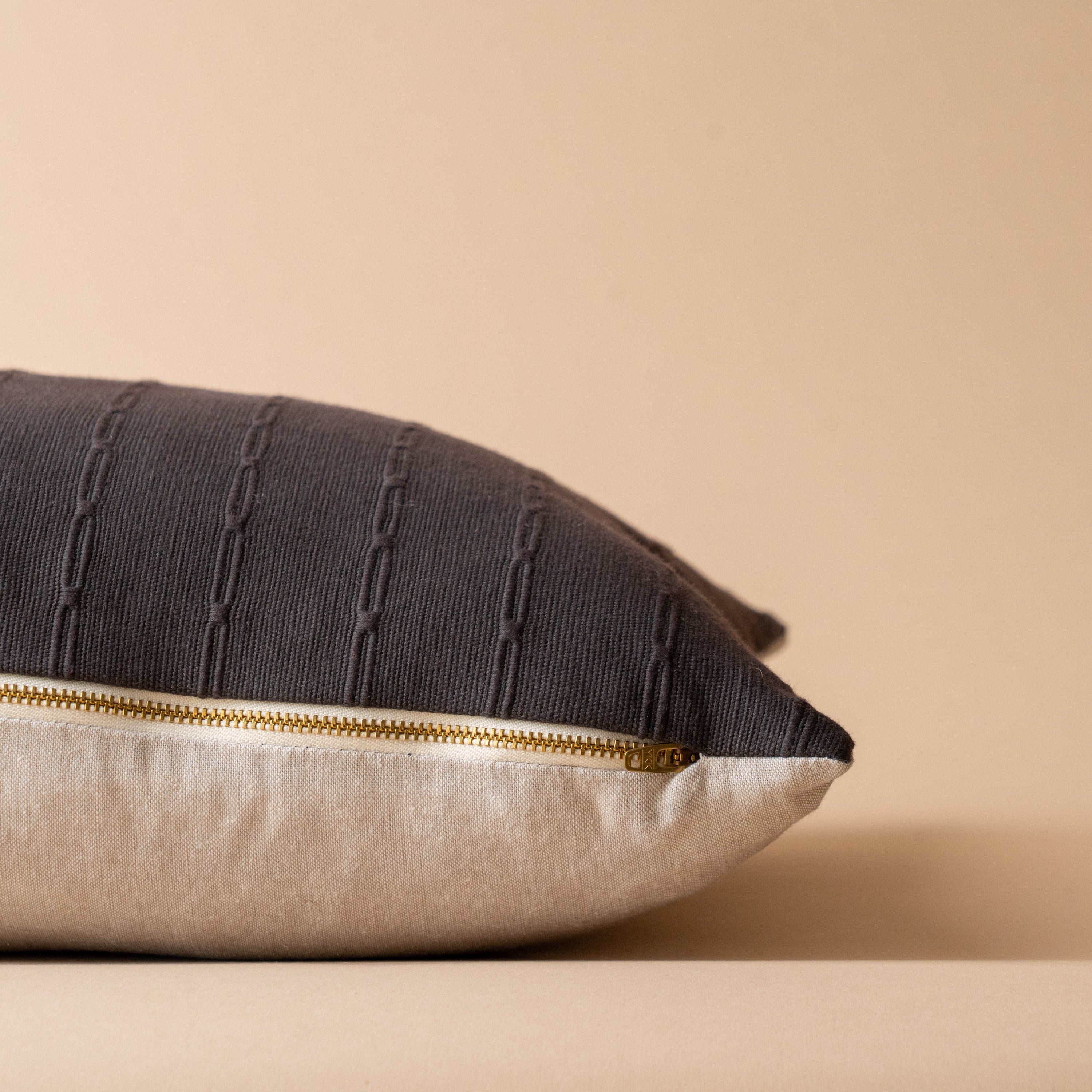 Milo Woven Pillow Cover 1 - PILLOWS - Thai - neutral Rug & Weave Pillows