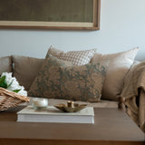 Adeline Block Print Pillow Cover 3 - PILLOWS - Block print - cool ORNA HOUSE
