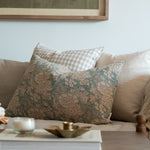 Adeline Block Print Pillow Cover 3 - PILLOWS - Block print - cool ORNA HOUSE