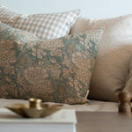 Adeline Block Print Pillow Cover 3 - PILLOWS - Block print - cool ORNA HOUSE