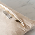 IN-STORE Amber Lewis x Loloi Celestia Natural Blue Pillow 1 - PILLOWS - essentials Loloi