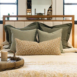 Tillie Long Lumbar Pillow Cover 1 - PILLOWS - block print - neutral Rug & Weave Pillows