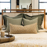 Tillie Long Lumbar Pillow Cover 1 - PILLOWS - block print - neutral Rug & Weave Pillows