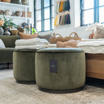 Samson Round Ottoman Ottomans Four Hands