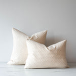 Double Sided Ester Thai Pillow Cover 1 - PILLOWS - Thai - neutral Rug & Weave Pillows