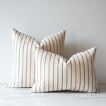 Double Sided Thai Simple Stripes Pillow Cover 1 - PILLOWS - Thai - neutral Rug & Weave Pillows