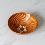 Hand-Painted Brown Bowl bowl Creative Co-op (DYA)