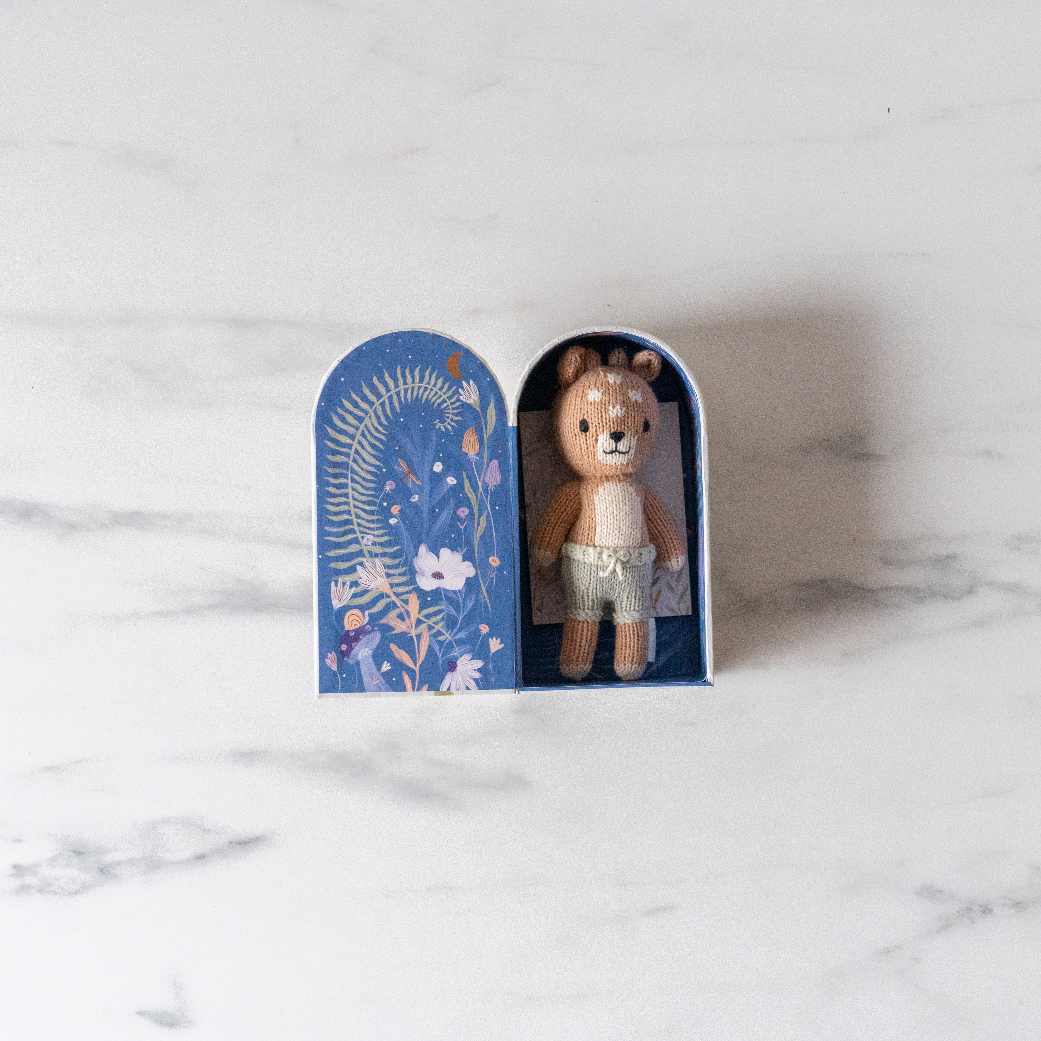 Tiny Fawn Soft Toy by Cuddle+Kind FINNBIRD - stuffed toy Cuddle + Kind (Faire)