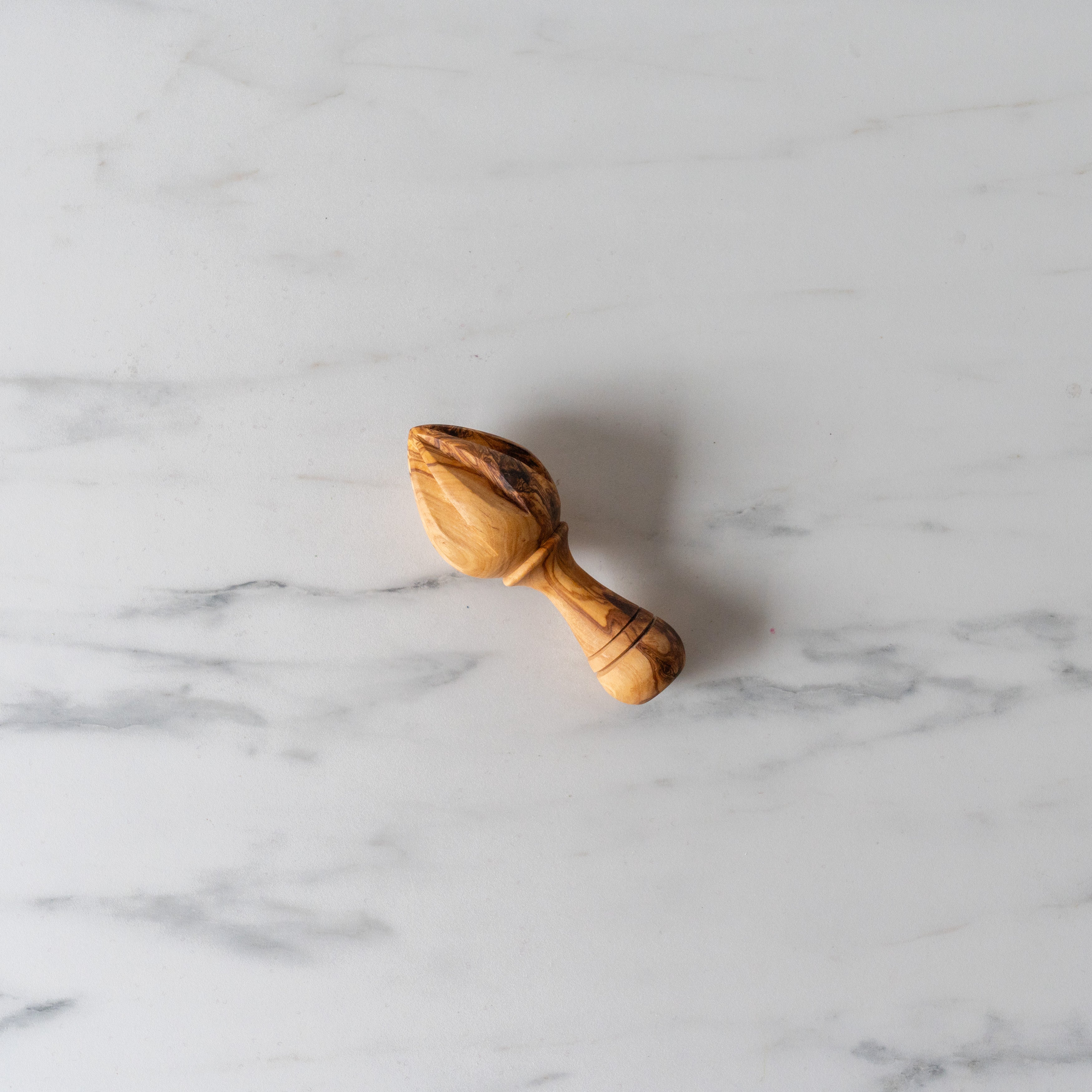 Olive Wood Lemon Press lemon press GHARYAN Stoneware & More (Faire)