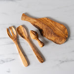 Olive Wood Serving Set serving set GHARYAN Stoneware & More (Faire)