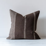 Umber Bhujodi Pillow Cover 1 - PILLOWS - Bhujodi - neutral Rug & Weave Pillows