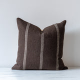 Umber Bhujodi Pillow Cover 1 - PILLOWS - Bhujodi - neutral Rug & Weave Pillows