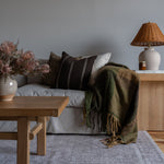 Umber Bhujodi Pillow Cover 1 - PILLOWS - Bhujodi - neutral Rug & Weave Pillows