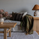 Umber Bhujodi Pillow Cover 1 - PILLOWS - Bhujodi - neutral Rug & Weave Pillows